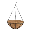 Metalen Hanging Basket 30cm - Incl. Ketting En Kokosinlegvel 2 Metalen Hanging Basket 30cm - Incl. Ketting En Kokosinlegvel -Groen Decor Verkoop metalen hanging basket 30cm incl ketting en kokosinlegvel hanging basket 1
