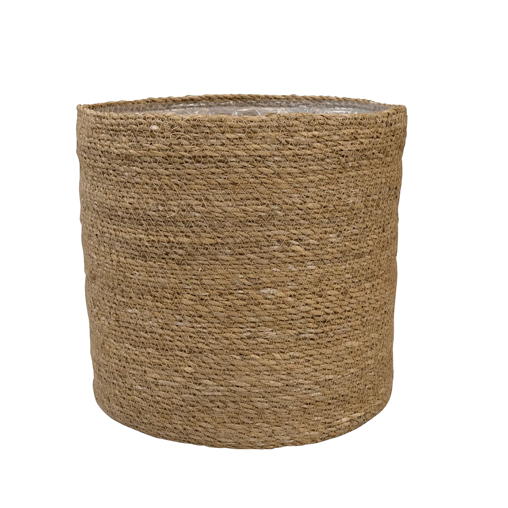 Plantenmand Stef - D33 X H33cm - Naturel 3 Plantenmand Stef - D33 X H33cm - Naturel