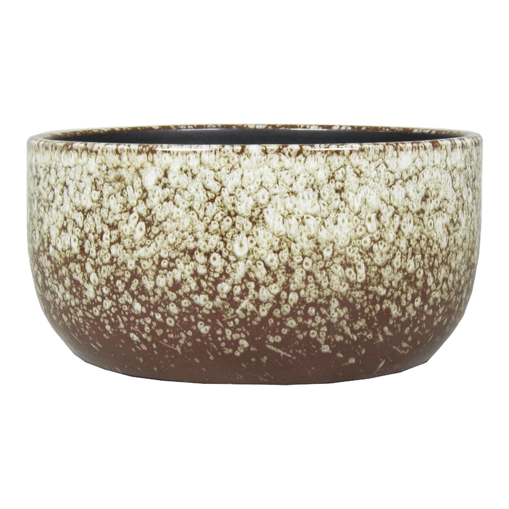 Plantenschaal Sepp - D35 X H17cm - Wit 3 Plantenschaal Sepp - D35 X H17cm - Wit