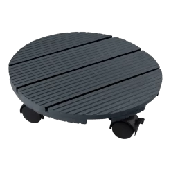 Plantentrolley Rond HKC - 30cm - Antraciet - Max. 50kg - Nature