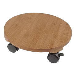 Plantentrolley Rond HKC - 30cm - Naturel - Max. 50kg - Nature