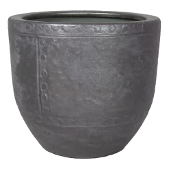 Bloempot Fien - D35 X H32cm - Antraciet