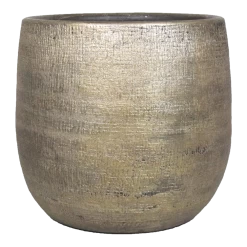 Bloempot Mira - D59 X H54cm - Goud