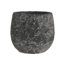 Bloempot Thomas - D19 X H16.5cm - Antraciet