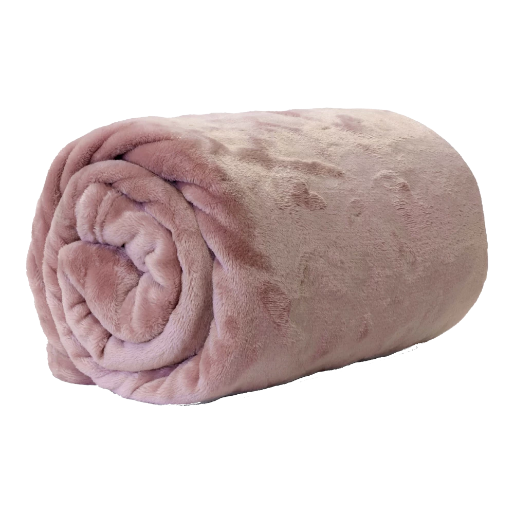 Unique Living Plaid Enzo - 130x180cm - Old Pink 3 Unique Living Plaid Enzo - 130x180cm - Old Pink