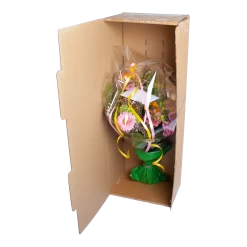 Boeket Winters Genieten Klein 10 Boeket Winters Genieten Klein -Groen Decor Verkoop verpakking boeket open 2 23