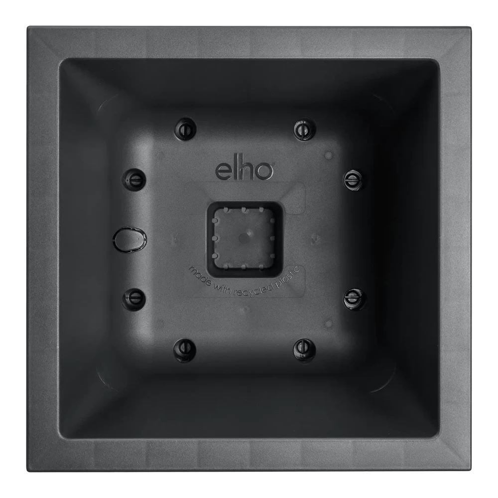 Elho Vivo Next Vierkant Wielen 30cm - Living Black 5 Elho Vivo Next Vierkant Wielen 30cm - Living Black - Afbeelding 3