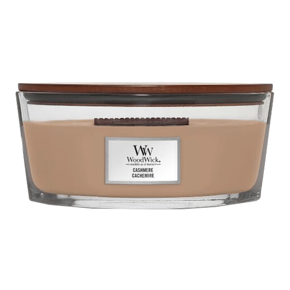 Woodwick Cashmere Ellipse Candle - Geurkaars 3 Woodwick Cashmere Ellipse Candle - Geurkaars