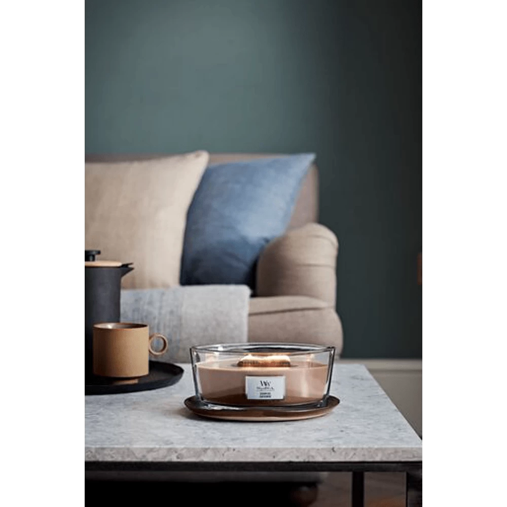 Woodwick Cashmere Ellipse Candle - Geurkaars 4 Woodwick Cashmere Ellipse Candle - Geurkaars - Afbeelding 2