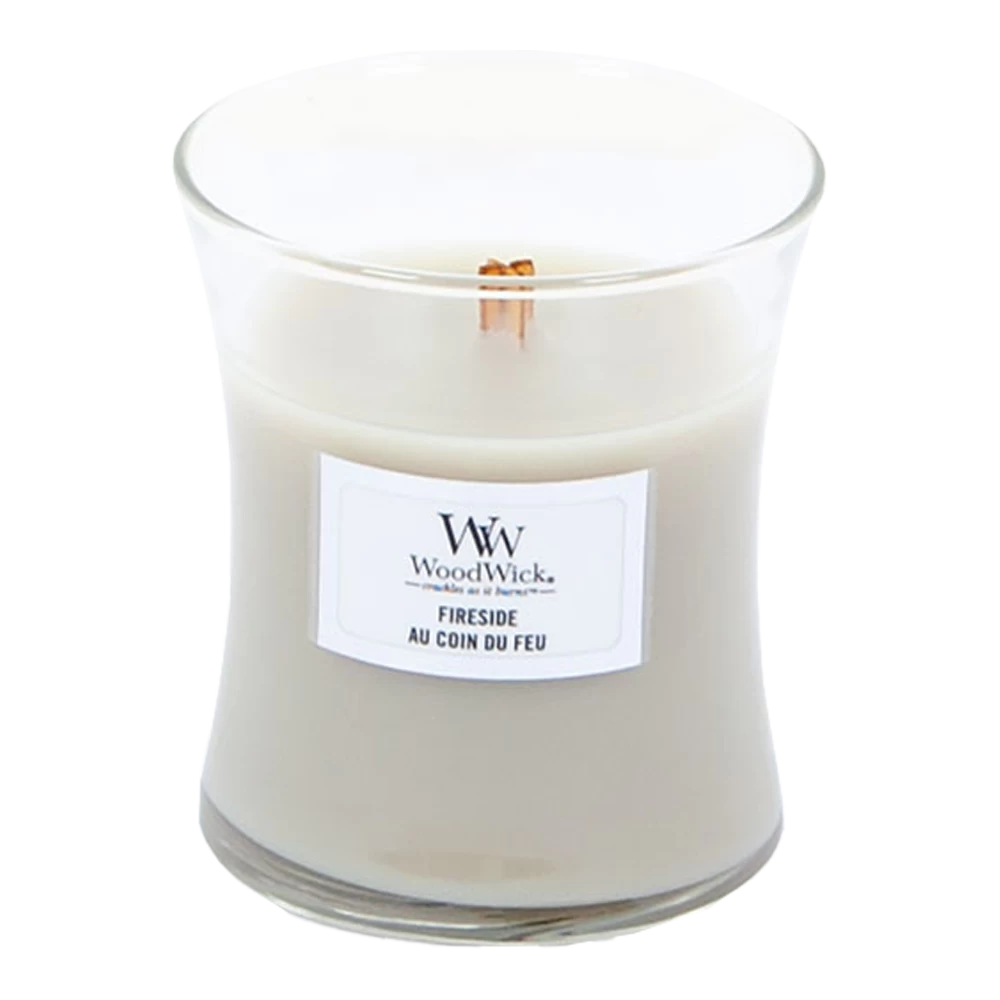 Woodwick Fireside Mini Candle - Geurkaars 4 Woodwick Fireside Mini Candle - Geurkaars - Afbeelding 2