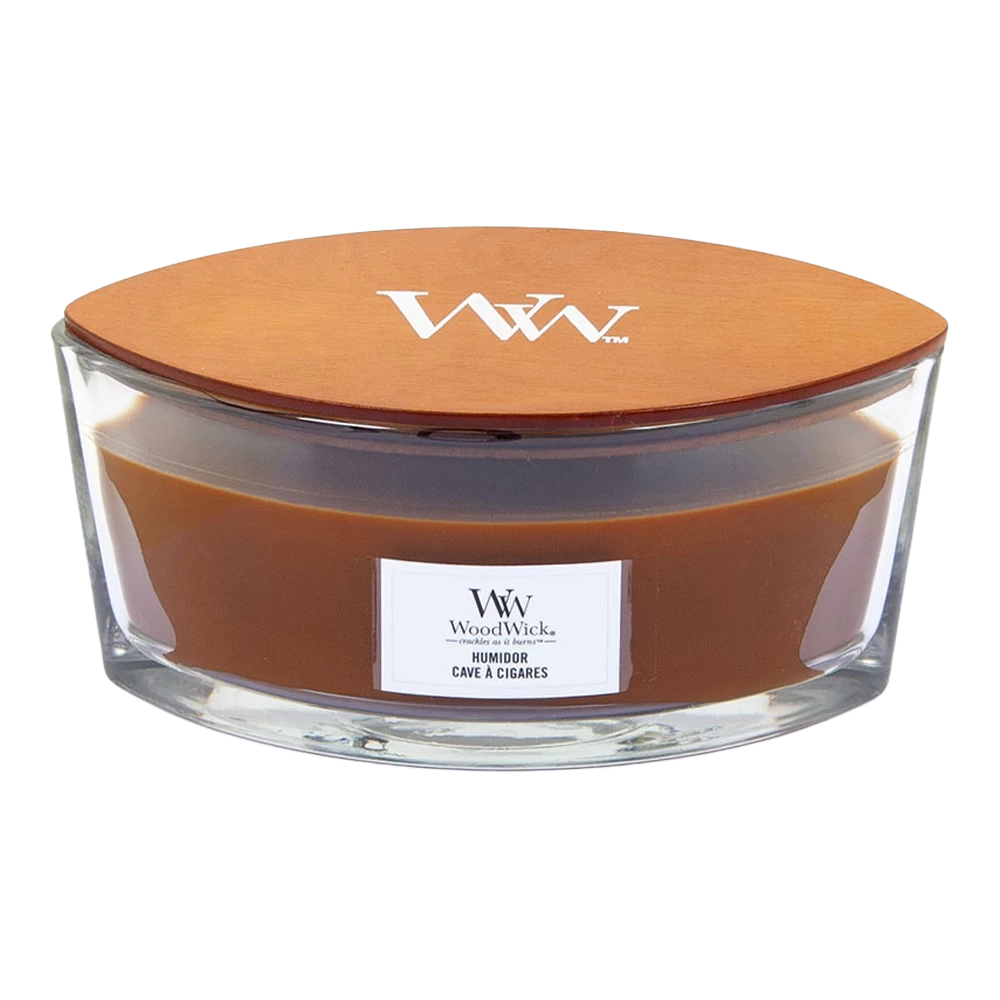 Woodwick Humidor Ellipse Candle - Geurkaars 3 Woodwick Humidor Ellipse Candle - Geurkaars