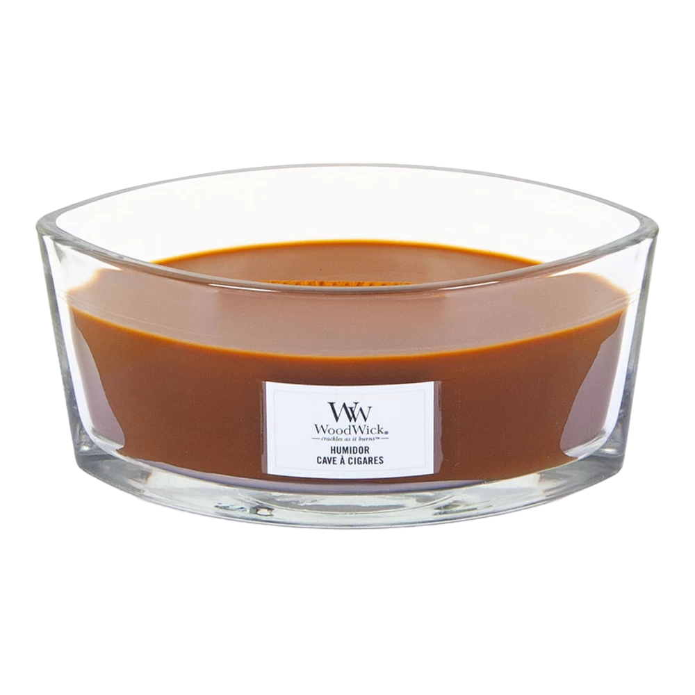 Woodwick Humidor Ellipse Candle - Geurkaars 4 Woodwick Humidor Ellipse Candle - Geurkaars - Afbeelding 2