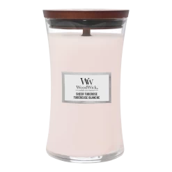 Woodwick Sheer Tuberose Large Candle - Geurkaars