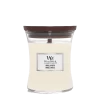 Woodwick Vanilla Musk Medium Candle - Geurkaars -Groen Decor Verkoop woodwick vanilla musk medium candle geurkaars 1
